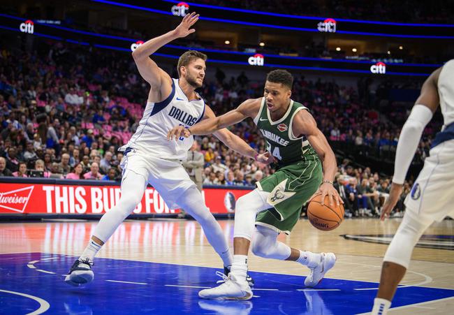 字母哥34 11东契奇27分 对攻战独行侠惜负雄鹿