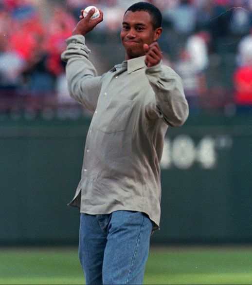 伍兹谈体育运动：继承棒球爱好 崇拜拳王阿里