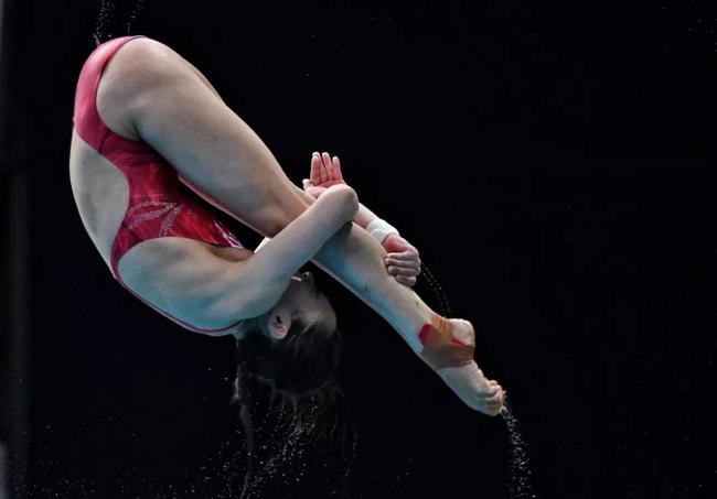 中国跳水队备战