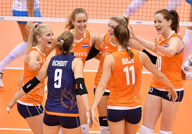 世界杯荷兰女排3-0零封阿根廷 斯洛特耶斯获10分