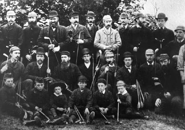 1885年卡奴斯蒂高爾夫俱樂部會員