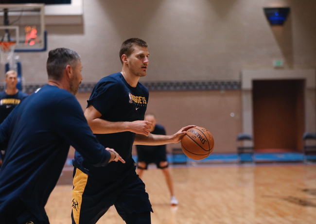 约基奇康复后第一次合练！ 手臂肌肉线条明显_NBA_新浪竞技风暴_新浪网