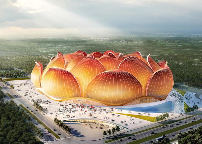 广州恒大足球场亮相:许家印亲自构思 总投资12