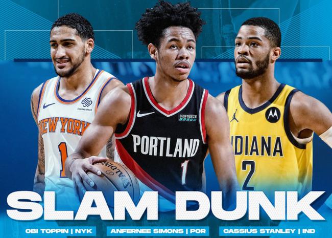 全明星扣篮大赛名单揭晓 2021全明星扣篮大赛名单