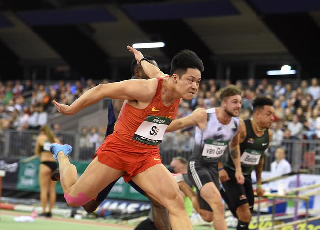 苏炳添室内赛三连冠