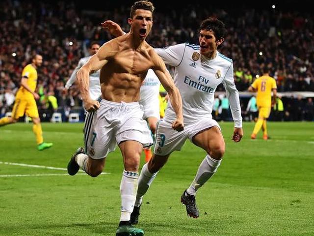 C罗补时绝杀皇马淘汰尤文