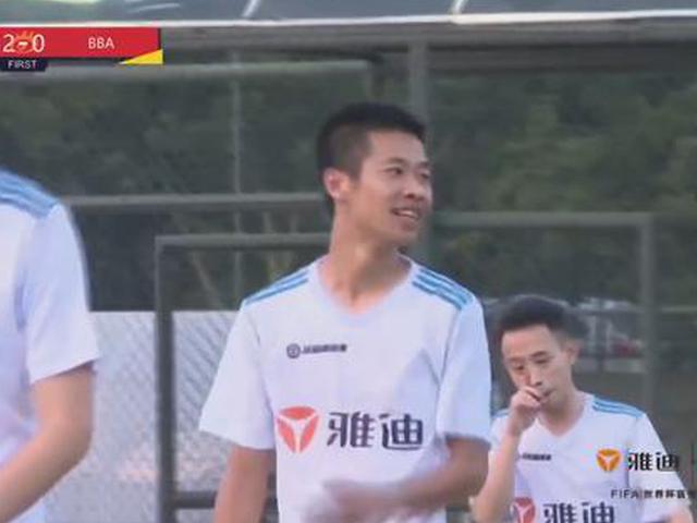 康越连进两球扩大比分3比0