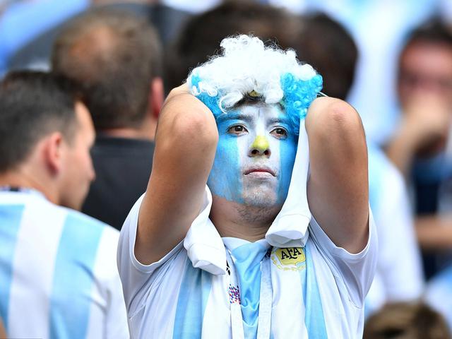 法国阿根廷球迷赛后反应对比