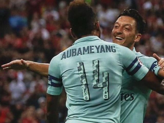 国际冠军杯阿森纳5-1大胜巴黎