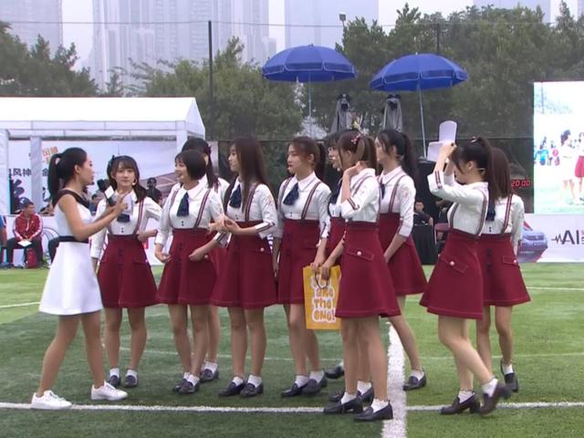 人气女团GNZ48助阵足金总决赛