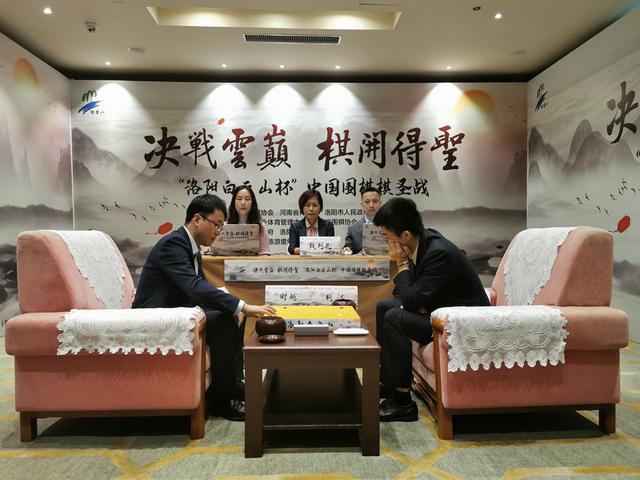 视频-棋圣战首局柯洁战时越