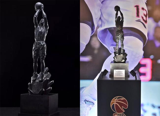 本赛季为常规赛MVP球员设计的“战神杯”