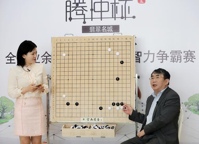 聂卫平助阵讲解商界棋王焦点棋局