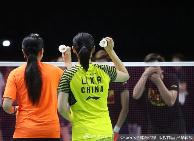 中国羽毛球队备战汤尤杯