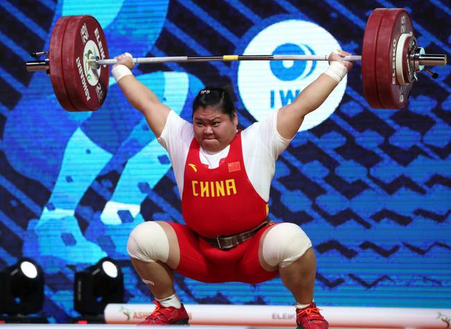 孟苏平昨晚,2018年举重世锦赛在土库曼斯坦阿什哈巴德落幕.