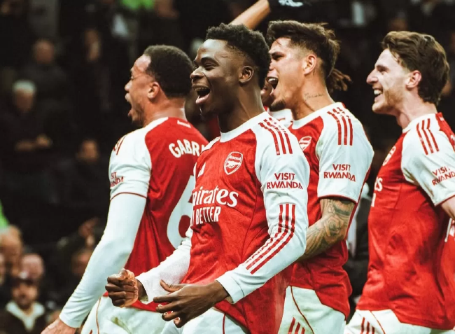 阿森纳客场1-0布莱顿