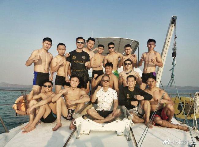 在泰国集训的M23战队拳手们