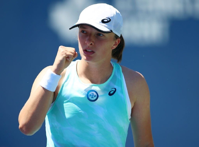 斯瓦泰克本赛季WTA1000赛事保持23战全胜
