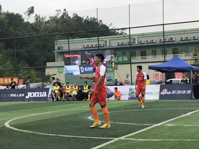 马健强在比赛中