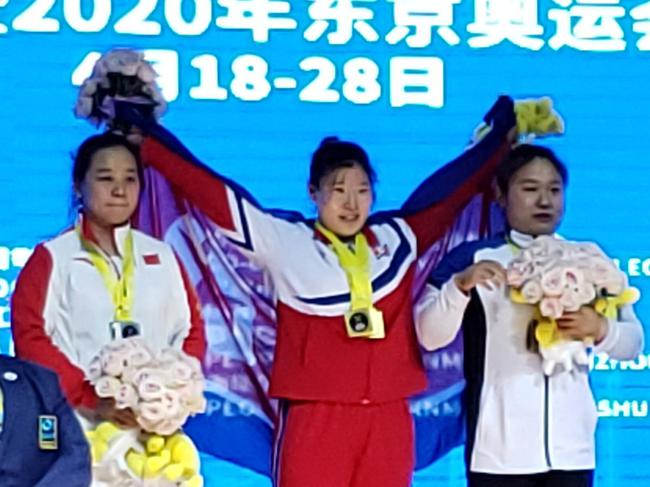 朝鲜名将林贞心夺冠