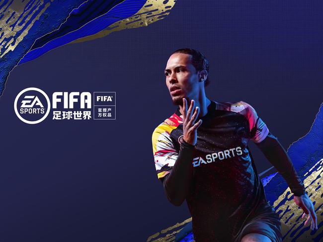 EA Sports FIFA封面人物范迪克