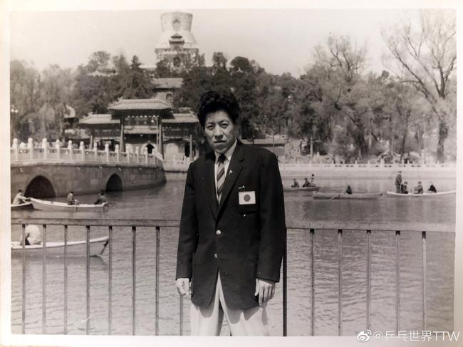 1961年星野北京参赛时留影
