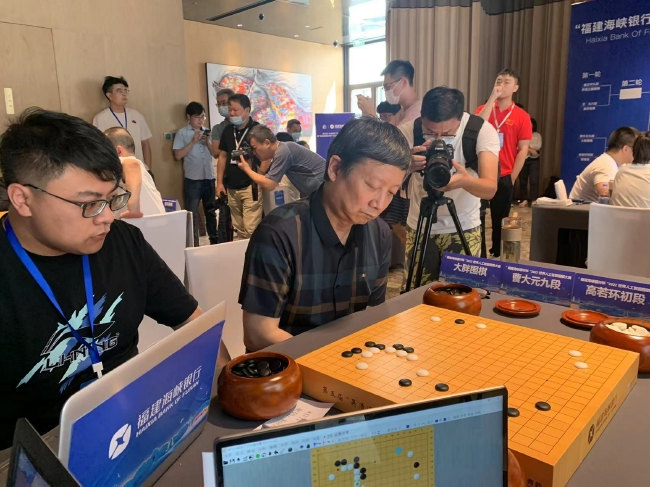 曹大元搭档大胖围棋