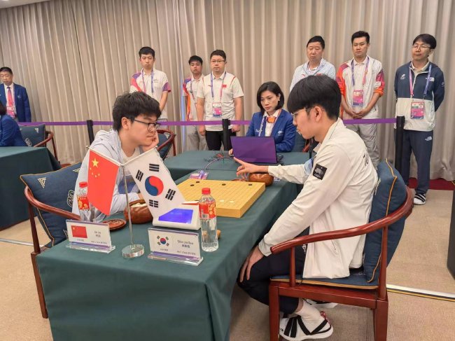 亚运围棋团体四轮战罢 中国男女队均憾负韩国