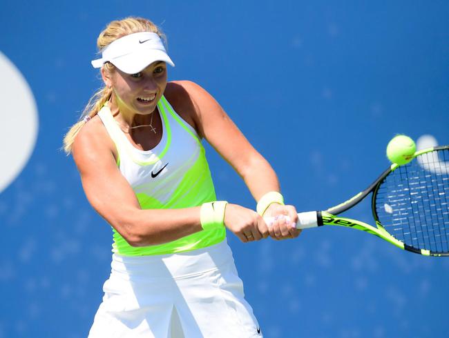 波塔波娃在比赛中