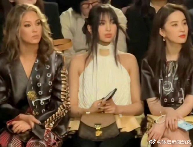 刘亦菲李惠仁谷爱凌巴黎同框