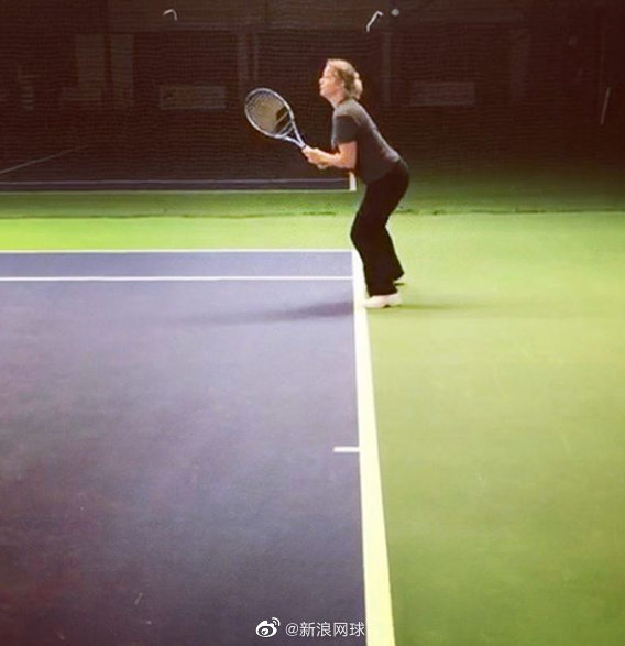 小克欣喜网坛赛事即将重启 上场训练迫不及待出