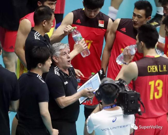 洛萨诺和中国男排