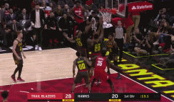 卡特封盖后命中三分