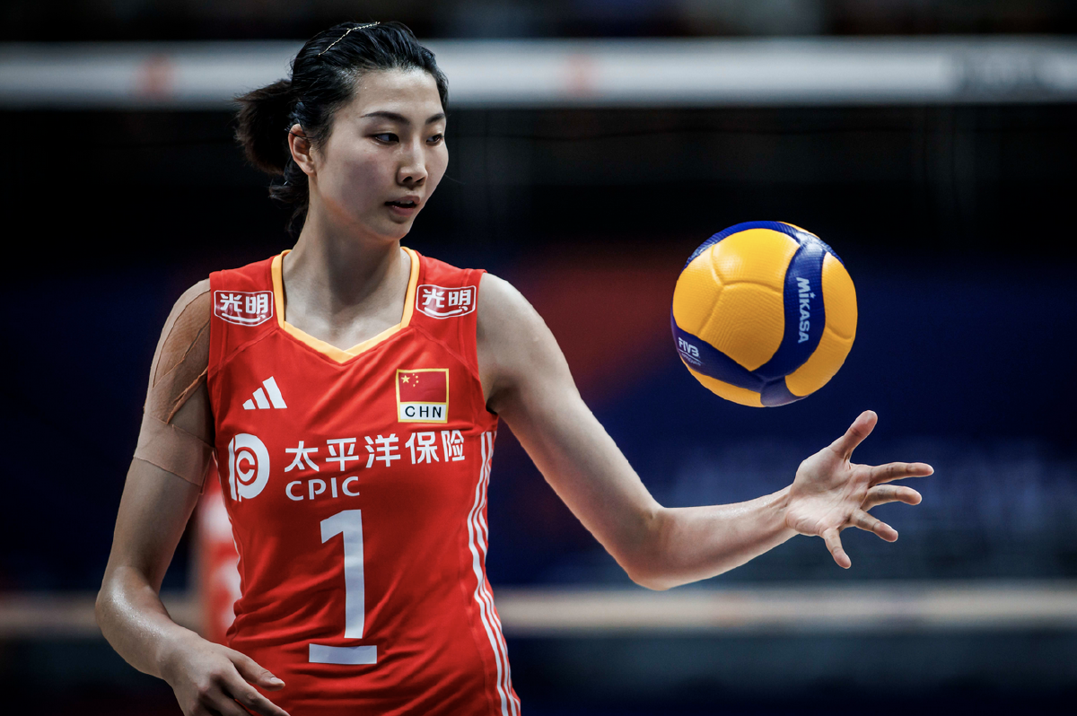 世界女排联赛里约站中国队3比1逆转塞尔维亚队