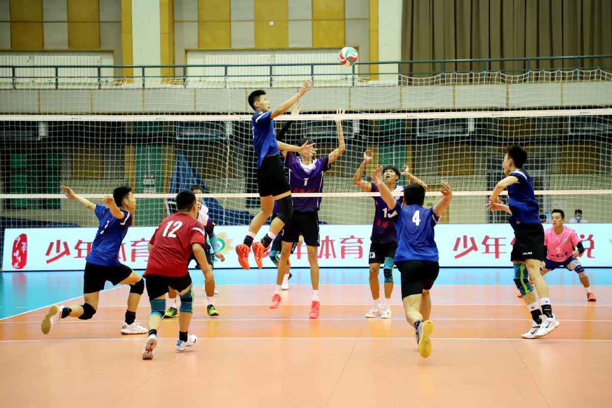 传统项目学校联赛排球项目(高中男子组)第五日综述