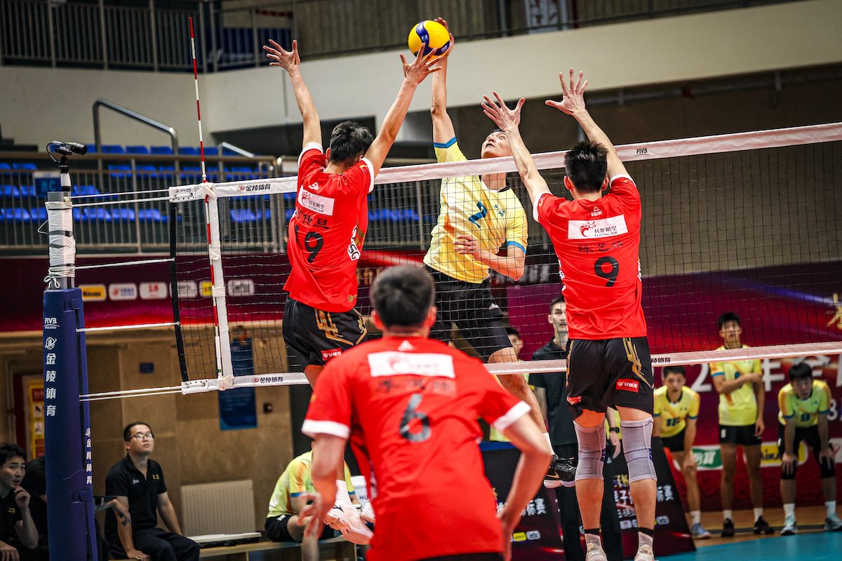 2023年全国男排锦标赛四强席位产生