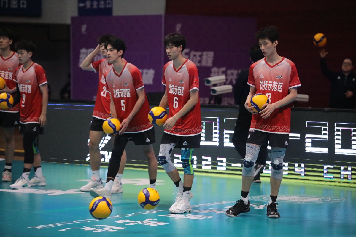 20232024中国男排超级联赛第二十一轮第136场辽宁队主场3比2胜云南队