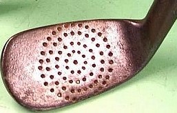 高尔夫收藏与历史之49 胡桃木铁杆的杆面条纹