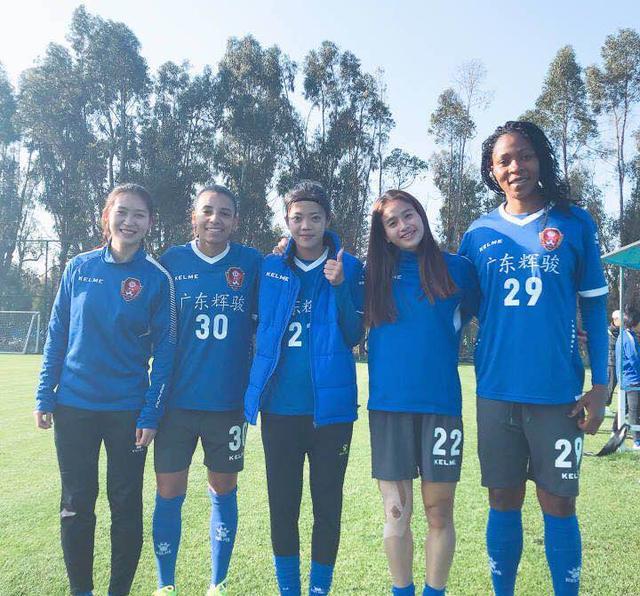 广东梅州辉骏女足（资料图）