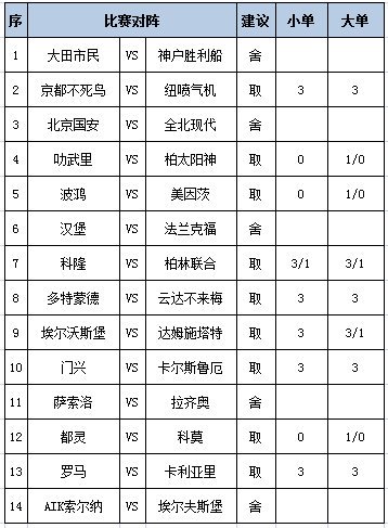 任九推荐