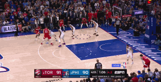 莱昂纳德压哨三分