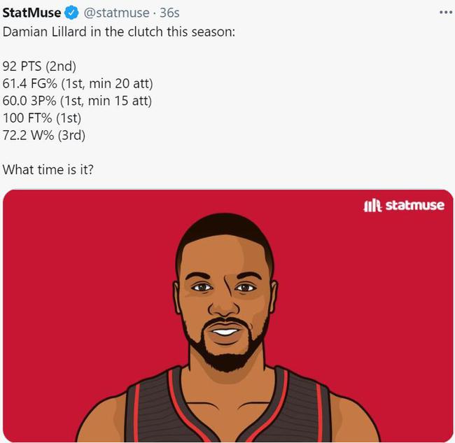 利拉德關(guān)鍵三分救主雄鹿加時(shí)險(xiǎn)勝凱爾特人登頂東部榜首