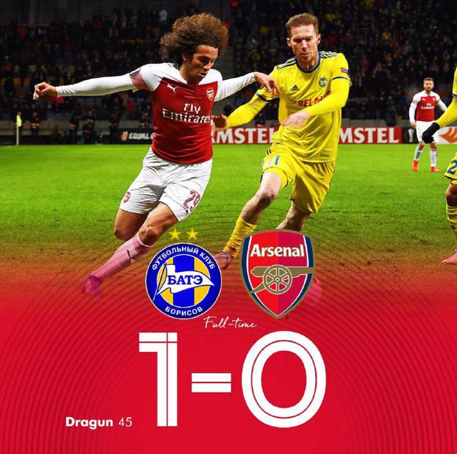 阿森纳0-1巴特