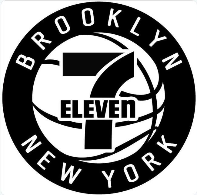 篮网双巨变711组合官方晒图庆祝联手