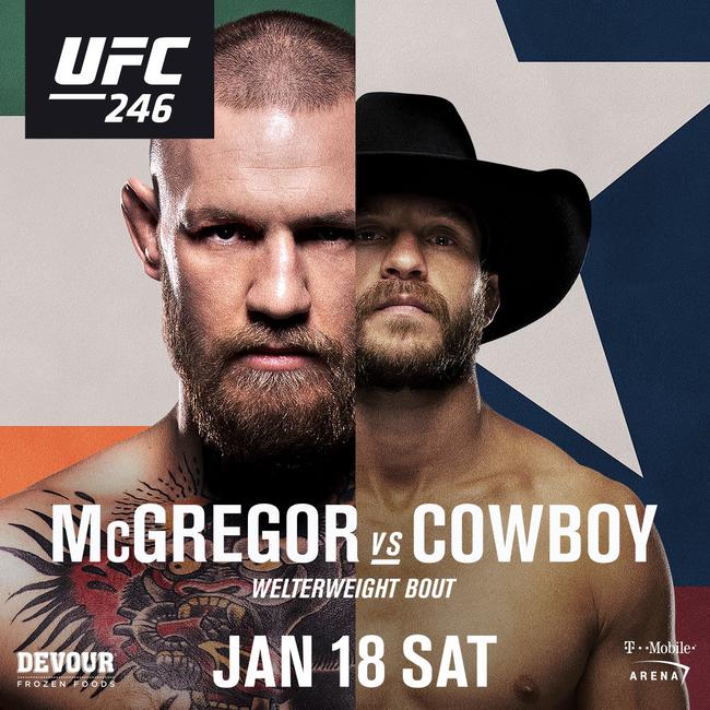 UFC 246:麦格雷戈 VS 塞罗尼