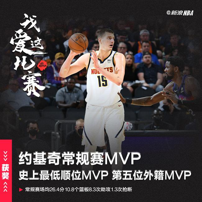 21年来首个中锋MVP!约老师甚至没想过能进NBA