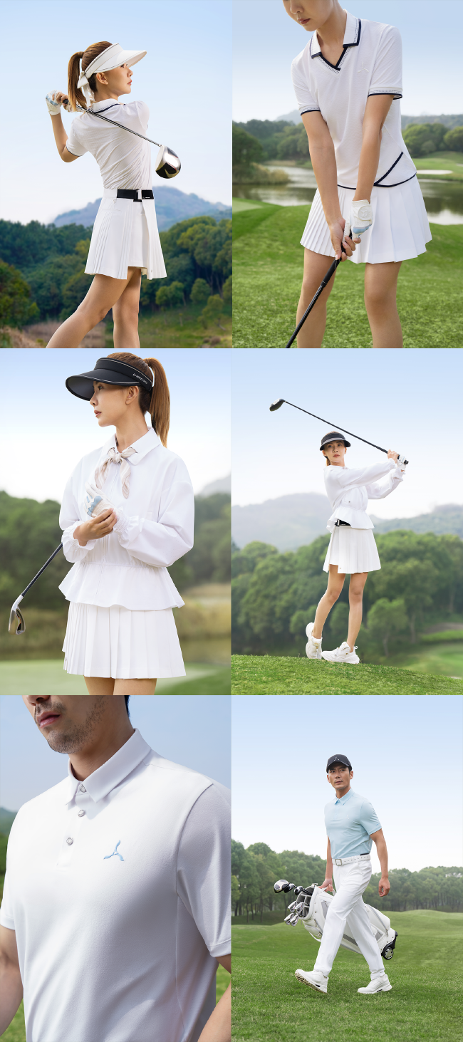LI-NING1990新一季高爾夫系列服裝產品
