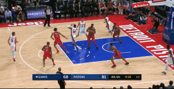 乌布雷反击上篮