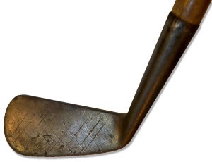 高尔夫收藏与历史之49 胡桃木铁杆的杆面条纹