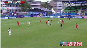 德国女足第一球